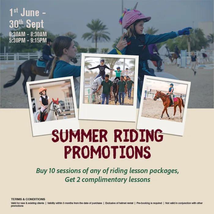 Summer Riding Promotions