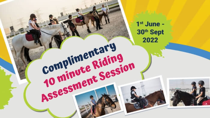 Complimentary 10 minute Riding Assessment Session